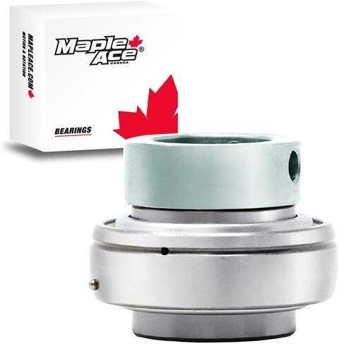 MAPLE ACE HC209-28, NA209-28 Insert Bearing 1-3/4" Bore, Spherical OD with Eccentric Locking Collar and Lubrication Hole in Saudi Arabia