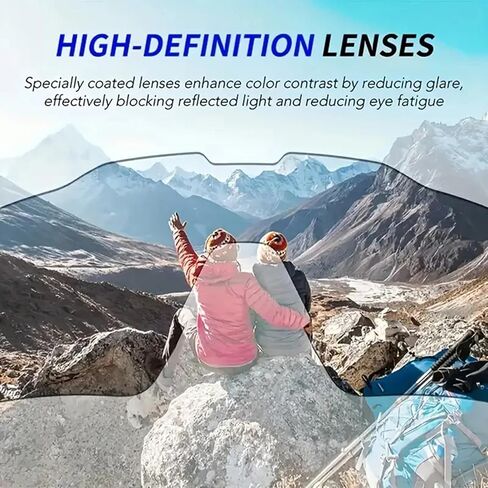 6 Pack Sports Sunglasses for Men and Women, UV400 Protection, Lightweight & Non-Slip for Cycling Sunglasses, Golfing Running Volleyball Hiking Outdoor Sports Family in Saudi Arabia