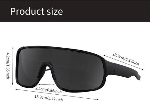 6 Pack Sports Sunglasses for Men and Women, UV400 Protection, Lightweight & Non-Slip for Cycling Sunglasses, Golfing Running Volleyball Hiking Outdoor Sports Family in Saudi Arabia