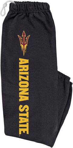 Official Collegiate NCAA Jogger Sweatpants Unisex for Men & Women Collegiate Team Logo Black Collection in Saudi Arabia