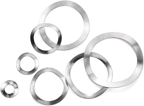 Wave Crinkle Spring Washers, 5-100PCS 304 Stainless Steel Three Wave Washers Spring Washer M3 M4 M5 M6 M8 M10 M12 M14 M16 M19 M23 M25 M27 M31 M39 M41(M31X39X0.4mm(10PCS)) in Saudi Arabia