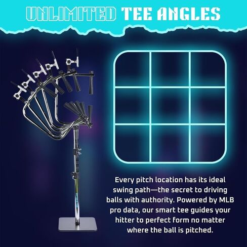 Baseball و Softball Batting Swing Train ، Tee Tee ، يساعد Tee على إتقان طريق التأرجح المثالي مع مدرب AI App Swing ، وهو مثالي للكرة اللينة أو الضرب البيسبول in Saudi Arabia