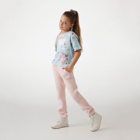 GUESS Girls' Eco Short Sleeve All Over Print T-Shirt in Saudi Arabia