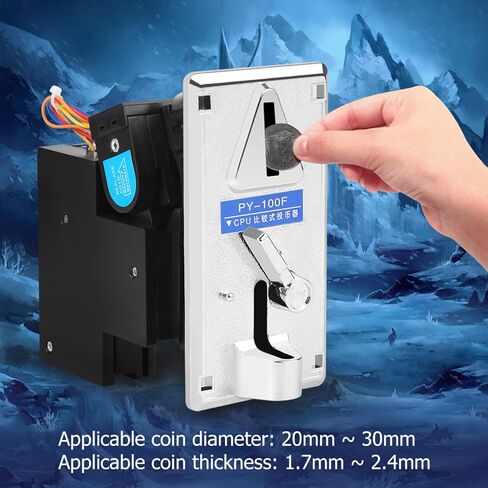 Selector CPU Acceptor, Validator Vending Machine Part CPU Program Control, Games Accessories High Accuracy Selector for Game Kit in Saudi Arabia