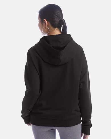 Champion Womens Powerblend Hooded Sweatshirt, L, Maroon in Saudi Arabia