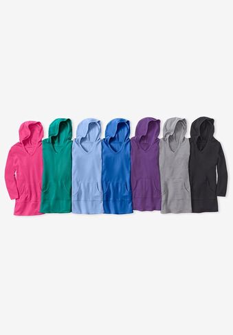 Woman Within Plus Size Pocket Hoodie Sweatshirt in Saudi Arabia