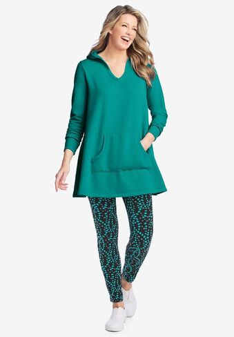 Woman Within Plus Size Pocket Hoodie Sweatshirt in Saudi Arabia