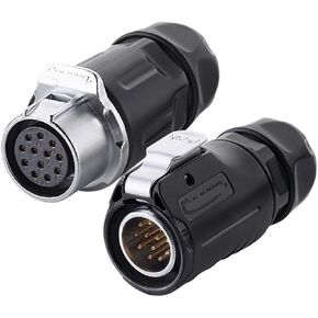LP20 Male and Female Butt Outdoor LED Power Connector Automotive Connector 12 Pin(Butt formal wear) in Saudi Arabia