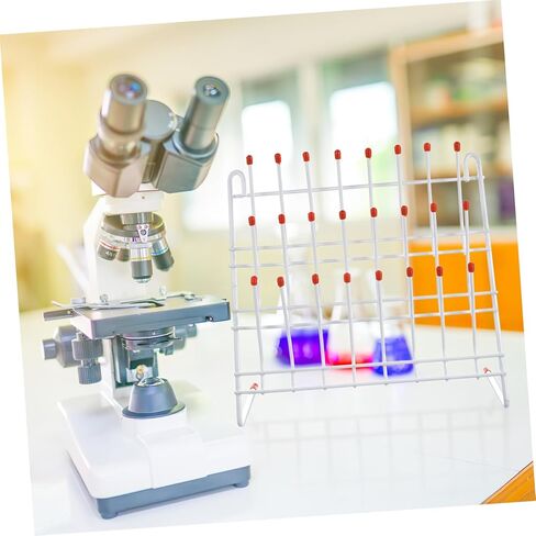 أنبوب تجفيف أنبوب المختبر المكون من 24 موقعًا ، حامل تجفيف ، حامل تجفيف قوي للتجفيف للزجاجات ومعدات المختبر in Kuwait