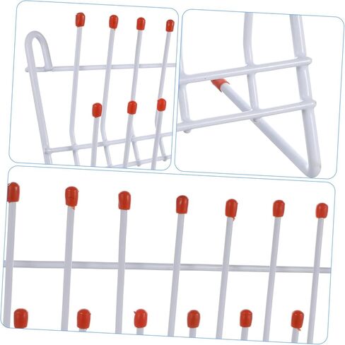 أنبوب تجفيف أنبوب المختبر المكون من 24 موقعًا ، حامل تجفيف ، حامل تجفيف قوي للتجفيف للزجاجات ومعدات المختبر in Kuwait