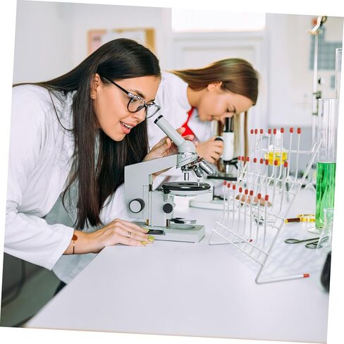 أنبوب تجفيف أنبوب المختبر المكون من 24 موقعًا ، حامل تجفيف ، حامل تجفيف قوي للتجفيف للزجاجات ومعدات المختبر in Kuwait