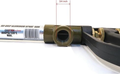 The ROP Shop | 2-Pack - Jetstream 22" No-Drip Trigger Spray Guns with Aluminum Barrel - Industrial Use in Kuwait