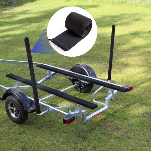 48 and 59 Inch Boat Trailer Guide Pole Cover,Neoprene Boat Trailer Guide Protective Covers,Heavy Duty Marine Trailer Guide Poles Cover for Jet Ski Boat Sailboat Trailer (2 Pcs) in Kuwait