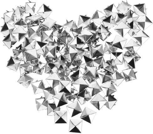 Veemoon 100pcs زخرفة مخلب الأزرار المسامير لأكياس الملابس DIY صياغة سهلة لربط تصميم رائع بارد دائم مقاومة in Saudi Arabia
