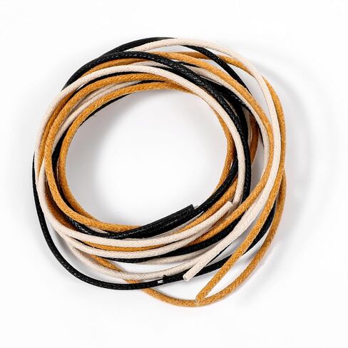 3 PCS باكس القماش سلك كهربائي غويار مغطاة سلك الغيتار مضفر شمعي على طراز خمر 1M كل ماصة 3.3 قدم الأسلاك الأسلاك البيضاء الصفراء الأسود لأسلاف ترقيات كهربائية طراز خمر على الطراز القديم in Kuwait