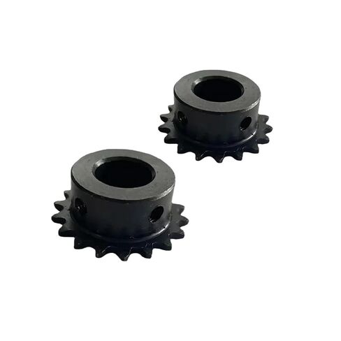 تروس الأسنان السومية التروس 1pcs 04c # 25 تروس السلسلة 15-24 الأسنان 45 # الصلب الصناعي صراخ العجلة سلسلة محرك المسننة حملة 12 ملم (15 أسنان) in Kuwait