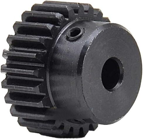 ترس الأسنان التروس الحلزونية العتاد 20T/24T/25T/30TETH 1M ترس صغير 1 وزارة الدفاع التروس 1 MOTOR MITER MINI GEAR PINION 45# STEEL BORE SIZE 4-16 MM Assignication Part (10MM-24 TEATH) in Kuwait