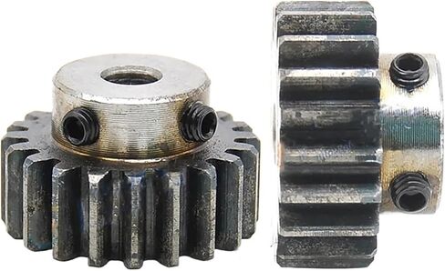 Gear Teeth Spiral Bevel Gear 1Pcs Quenching 1.5 Module 1.5M Spur Gear Bore 10mm Motor Gear Steel Mechanical Transmission Gear 12T/15T-25T(1.5M 25T) in Kuwait