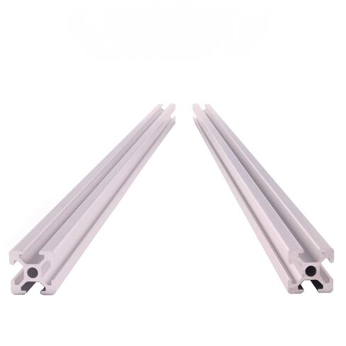 2020 600mm 2PCS Aluminum Extrusion Profile European Standard Anodized Linear Rail, for DIY 3D Printer Workbench CNC (23.62inch) in Kuwait