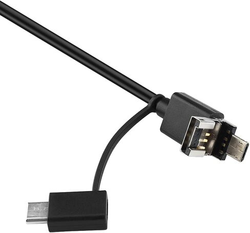 USB Endoscope Inspection Camera 720P HD Flexible Snake Tube with 6 LED Lights for Android Smartphones 20 Meter Length 5.5mm Diameter in Saudi Arabia