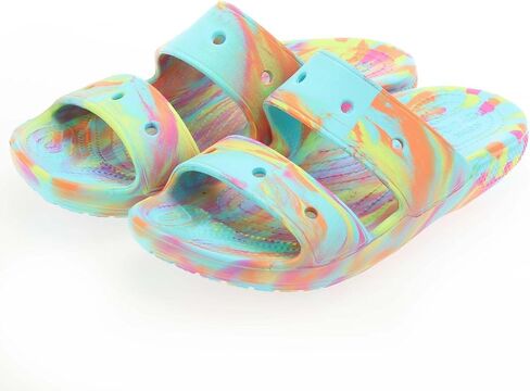 Crocs Classic Marbled Sandal Unisex Wooden Shoe in Saudi Arabia