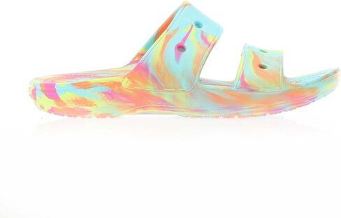 Crocs Classic Marbled Sandal Unisex Wooden Shoe in Saudi Arabia