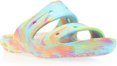 Crocs Classic Marbled Sandal Unisex Wooden Shoe in Saudi Arabia