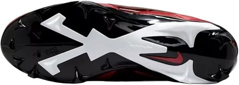 Nike Alpha Menace 4 Pro Football Cleats (FD7037-600 ، University Red/Metallic Silver/Team Red) Size 7.5 in Saudi Arabia