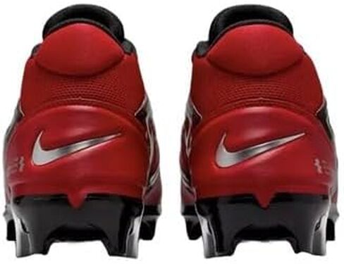 Nike Alpha Menace 4 Pro Football Cleats (FD7037-600 ، University Red/Metallic Silver/Team Red) Size 7.5 in Saudi Arabia