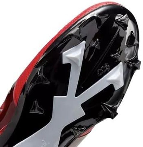 Nike Alpha Menace 4 Pro Football Cleats (FD7037-600 ، University Red/Metallic Silver/Team Red) Size 7.5 in Saudi Arabia