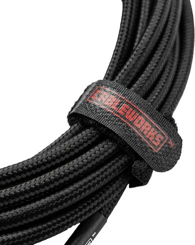 بواسطة CASES GATAR CASELLES Backline Series 10 FT CABLE ANCHELLENT ANCHELLAND ، straigh إلى الزاوية اليمنى ، الأحمر/الأسود (GCWB-INS-10RABRD) in Kuwait