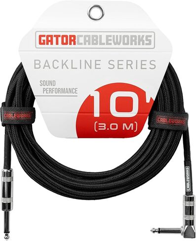 بواسطة CASES GATAR CASELLES Backline Series 10 FT CABLE ANCHELLENT ANCHELLAND ، straigh إلى الزاوية اليمنى ، الأحمر/الأسود (GCWB-INS-10RABRD) in Kuwait