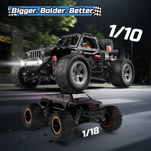 DEERC 207E 1/10 سيارة RC بدون فرش للبالغين ، 55+KMH 4WD HOBBY ELECTRAL OR-ROAR RORC TRACK ، HOPBY GRADE HIST HIE REAME REALY RALLE in Saudi Arabia