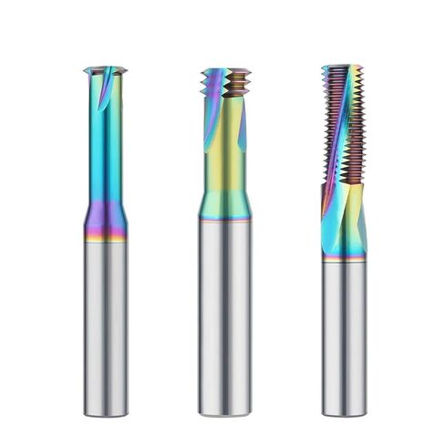 Type Type Type Colorfullitfullupt Thread Cutter Cutter Tungsten Steel Machining Center Center Center for Aluminium 1PCs (FT-M20-M80XP2.0) in Saudi Arabia