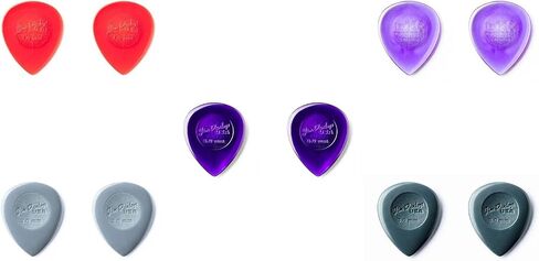 Dunlop Big Stubby Guitar يختار عينة مجموعة متنوعة من مزيج الحزمة (2 من كل مقياس) 10/حزمة اللاعب in Saudi Arabia