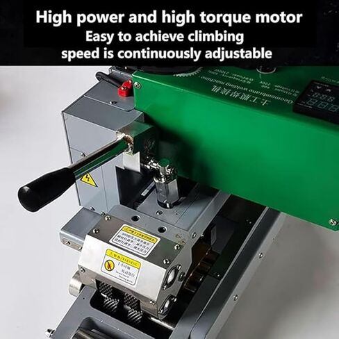 Geomemmembrane HDPE Machine Action Hot Wedge Welder 2100W أداة لحام تداخل لبطانة 1.0-3.0 مم (220 فولت) in Kuwait