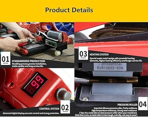 Geomemembrane Liner Hot Wedge Welding Machine Advance Machine for HDPE PVC EVA (110V ، 10cm) in Saudi Arabia