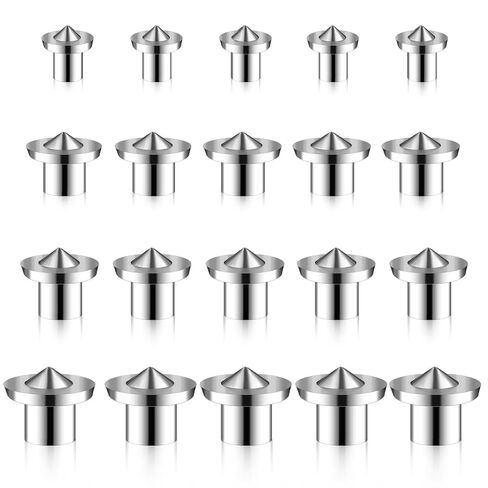20pcs Dowel و Tenon Center Center Sluds Doweling Contering 1/4 "5/16" 3/8 " in Saudi Arabia