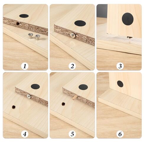20pcs Dowel و Tenon Center Center Sluds Doweling Contering 1/4 "5/16" 3/8 " in Saudi Arabia