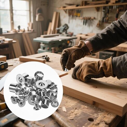 20pcs Dowel و Tenon Center Center Sluds Doweling Contering 1/4 "5/16" 3/8 " in Saudi Arabia