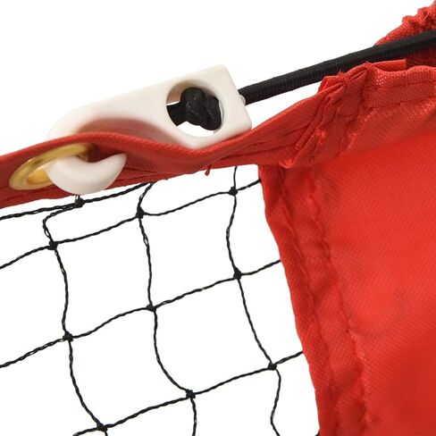 Tennis Net Black and Red 118.1"x39.4"x34.3" Polyester3.42kg in Saudi Arabia