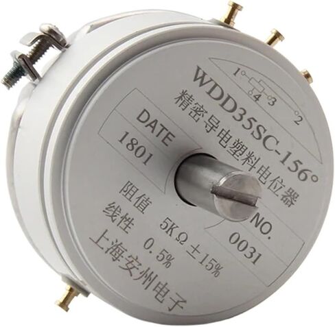 WDD35SC-156 Precision Conductive Plastic Potentiometer WDD35SC-SOC Angle Sensor Accuracy 0.5% in Saudi Arabia