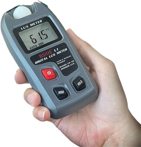 Digital Lux Meter Illuminometer 0~200,000lux Pocket Light Meter Handheld Lux/FC Measure Tester Sensor Photometer Luxmeterc in Saudi Arabia
