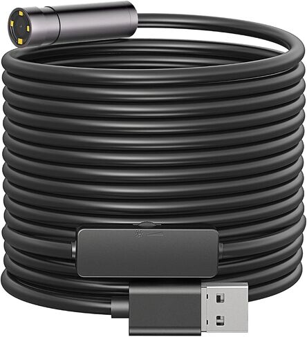 Borescopes Endoscopes NTC125 فحص كاميرا الكاميرا المنزل استخدم كاميرا فحص التركيز التلقائي ، منظار USB متصل بالهبوط مع Android و PC و Apple OSX （TSNTC125） in Saudi Arabia