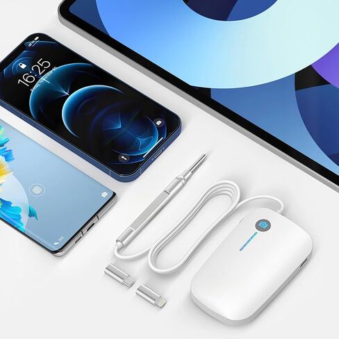 Borescopes endoscopes NTE100I inspect Camera Digital Ear Camera Ear Examination & Wax Removal for iPhone & Android,• iPhone & Android Compatible（TSNTE100i） in Saudi Arabia