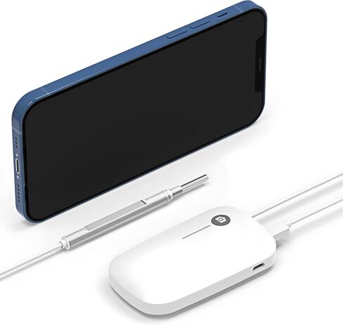 Borescopes endoscopes NTE100I inspect Camera Digital Ear Camera Ear Examination & Wax Removal for iPhone & Android,• iPhone & Android Compatible（TSNTE100i） in Saudi Arabia
