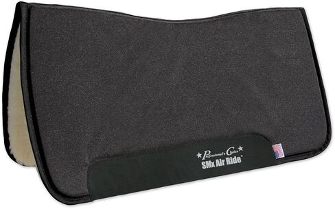 اختيار المحترف SMX Air Ride All-Around Clost Saddle Pad | خفيفة الوزن ، والتنفس ، والامتصاص الصدمة | صنع في الولايات المتحدة | 3/4 "سماكة أساسية | 30 × 32 | متوفر باللون الأسود أو الشوكولاتة البني in Saudi Arabia