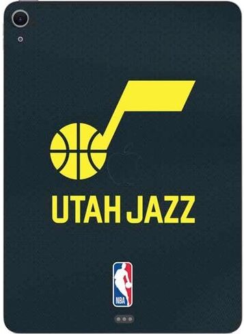 Skinit Skinit Tablet Skin Compatible مع Ipad Air 11in (2024-2025) - تصميم الملمس الأصفر في الدوري الاميركي للمحترفين في NBA Utah Jazz in Saudi Arabia