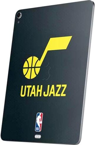 Skinit Skinit Tablet Skin Compatible مع Ipad Air 11in (2024-2025) - تصميم الملمس الأصفر في الدوري الاميركي للمحترفين في NBA Utah Jazz in Saudi Arabia
