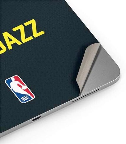 Skinit Skinit Tablet Skin Compatible مع Ipad Air 11in (2024-2025) - تصميم الملمس الأصفر في الدوري الاميركي للمحترفين في NBA Utah Jazz in Saudi Arabia